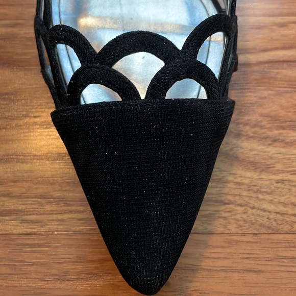 Caparros Sparkly Black Heels - Picture 3 of 5